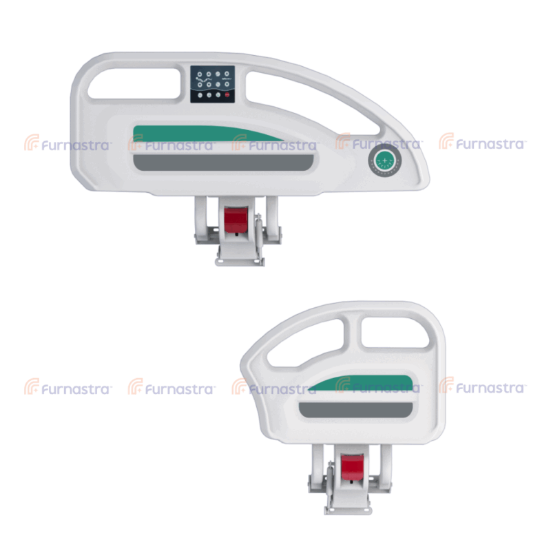 ABS PANEL SIDE RAILING WITH BRACKET MECHANISM (Sahara 8)