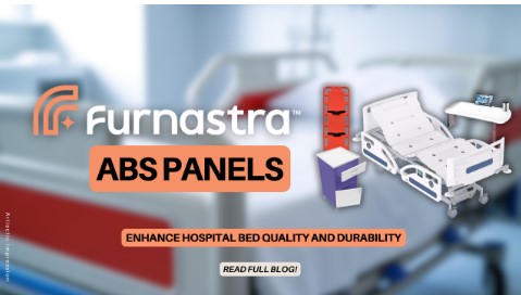 ABS plastic panels for hospital beds