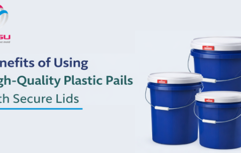 High-quality plastic pails